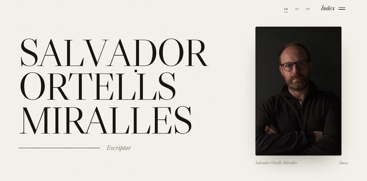 El nombre y el retrato del autor